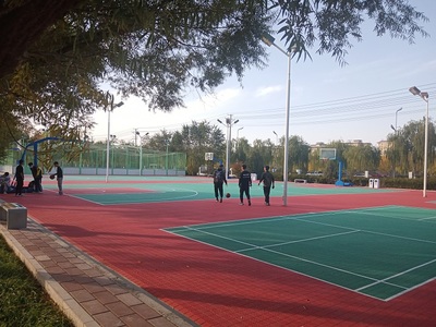 月牙湖景區(qū)新設(shè)綜合健身游樂場(chǎng) 打造健康休閑新地標(biāo)